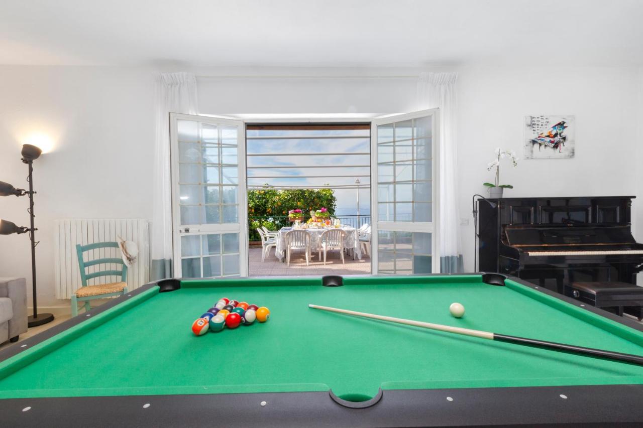 Estate4Home - Villa Luisa Play&Pool SantʼAgata sui Due Golfi Exterior foto