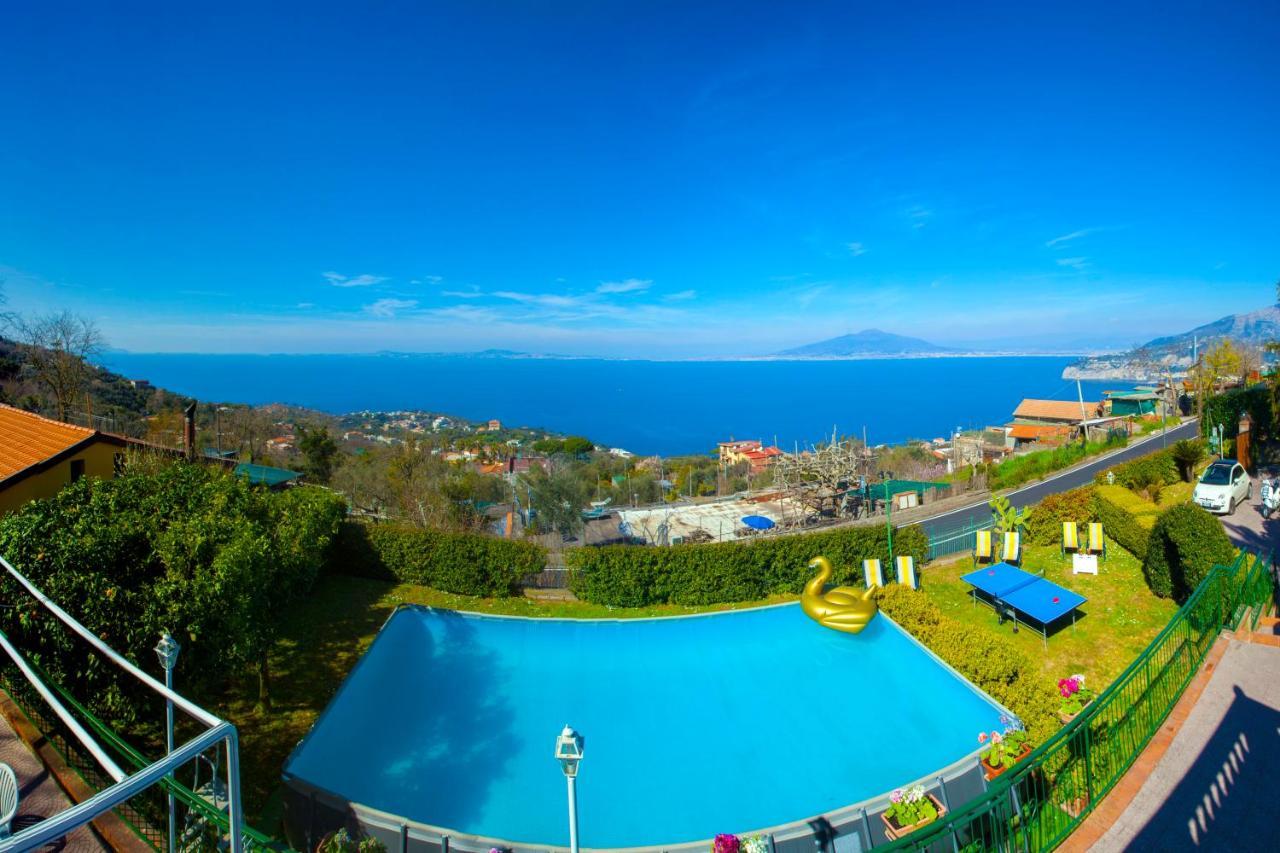 Estate4Home - Villa Luisa Play&Pool SantʼAgata sui Due Golfi Exterior foto