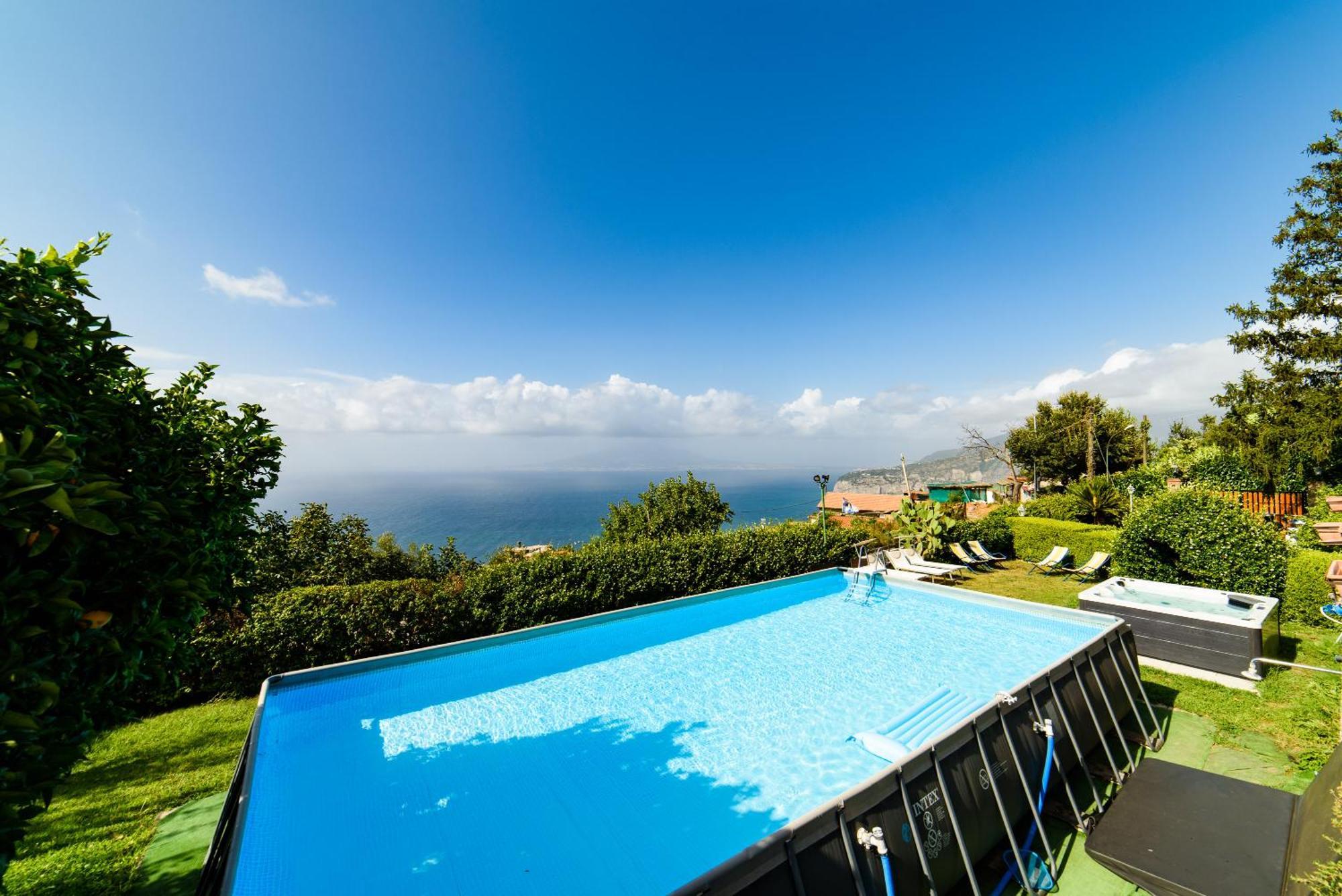 Estate4Home - Villa Luisa Play&Pool SantʼAgata sui Due Golfi Exterior foto